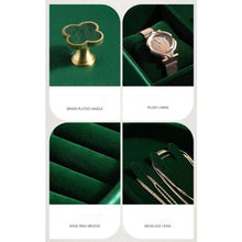 Load image into Gallery viewer, Jewellery Box - Leaf Green - For Home Decor
