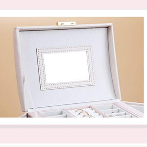 Jewellery Box with Mirror - For Home Decor