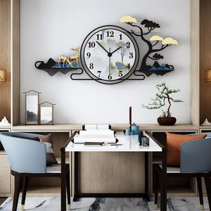 Landscape Wall Art Clock - For Home Decor