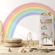Load image into Gallery viewer, Large Fabric Multicoloured Rainbow Mural Wall Stickers - Fansee Australia
