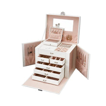 Load image into Gallery viewer, Large Jewellery Box -White Pink - Fansee Australia
