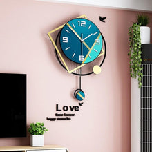 Load image into Gallery viewer, Large Silent Pendulum Clock - For Home Decor
