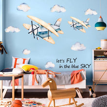 Load image into Gallery viewer, Lets Fly In The Sky Removable Wall Stickers For Nursery - Fansee Australia
