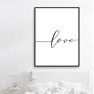 Lover Quote Wall Art Decor - For Home Decor