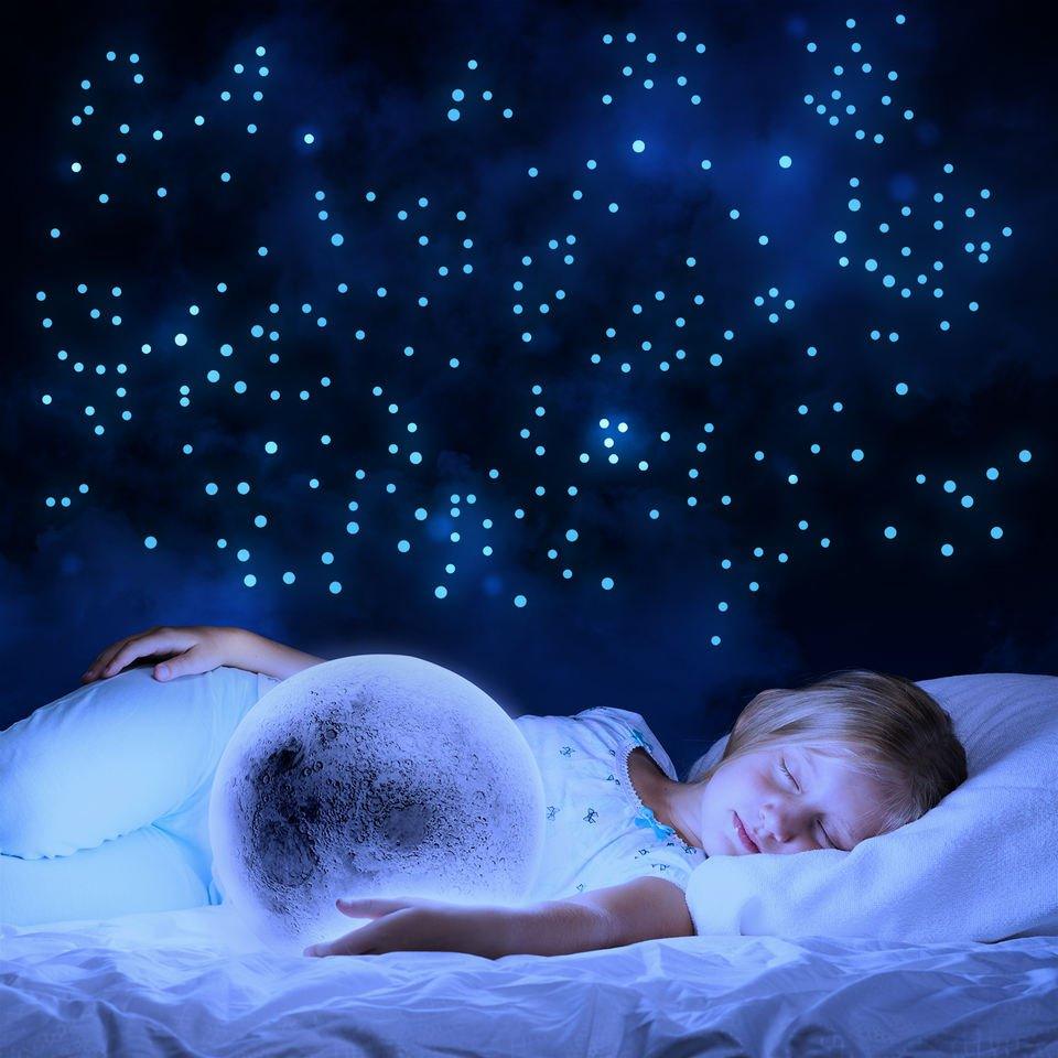 Glow In Dark Luminous Dots Wall Stickers - Decor Home