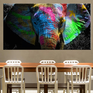 Majestic Elephant Canvas Print (70x140cm) - For Home Decor
