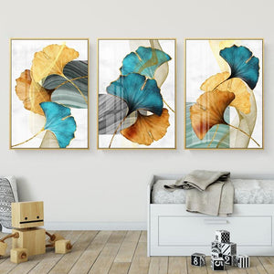 Modern Abstract Art Canvas Print - Set of 3 (60x80cm) - For Home Decor