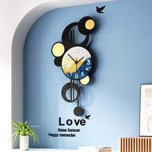 Load image into Gallery viewer, Modern Art Pendulum Large Clock - For Home Decor
