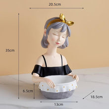Load image into Gallery viewer, Multi-use Girl Decorative Storage Box &amp; Tray - Fansee Australia
