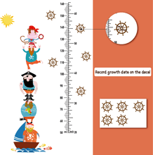 Load image into Gallery viewer, Pirates Growth Chart Wall Stickers - Fansee Australia
