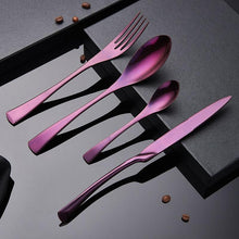 Load image into Gallery viewer, Purple Cutlery Set ( 16 Piece Set) - For Home Decor
