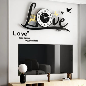 Quality Acrylic Large Quartz Clock - For Home Decor