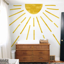 Load image into Gallery viewer, Rising Sun Fabric Wall Decals Kids Room Home Decor - Fansee Australia
