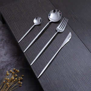 Silver Cutlery Set (16 Piece Cutlery Set) - For Home Decor