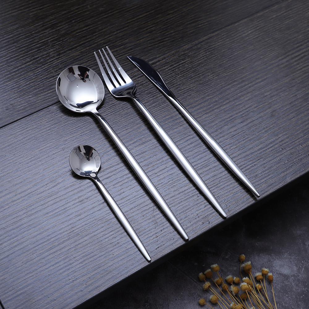 Silver Cutlery Set (16 Piece Cutlery Set) - Decor Home