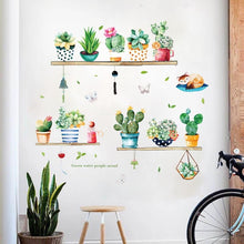 Load image into Gallery viewer, Spectacular Potted Cactus Wall Sticker - Fansee Australia
