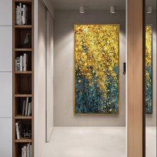 Load image into Gallery viewer, Spring Golden Flowers Framed Wall Art (60x120cm) - Fansee Australia

