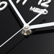 Load image into Gallery viewer, Stylish Black Clock - For Home Decor
