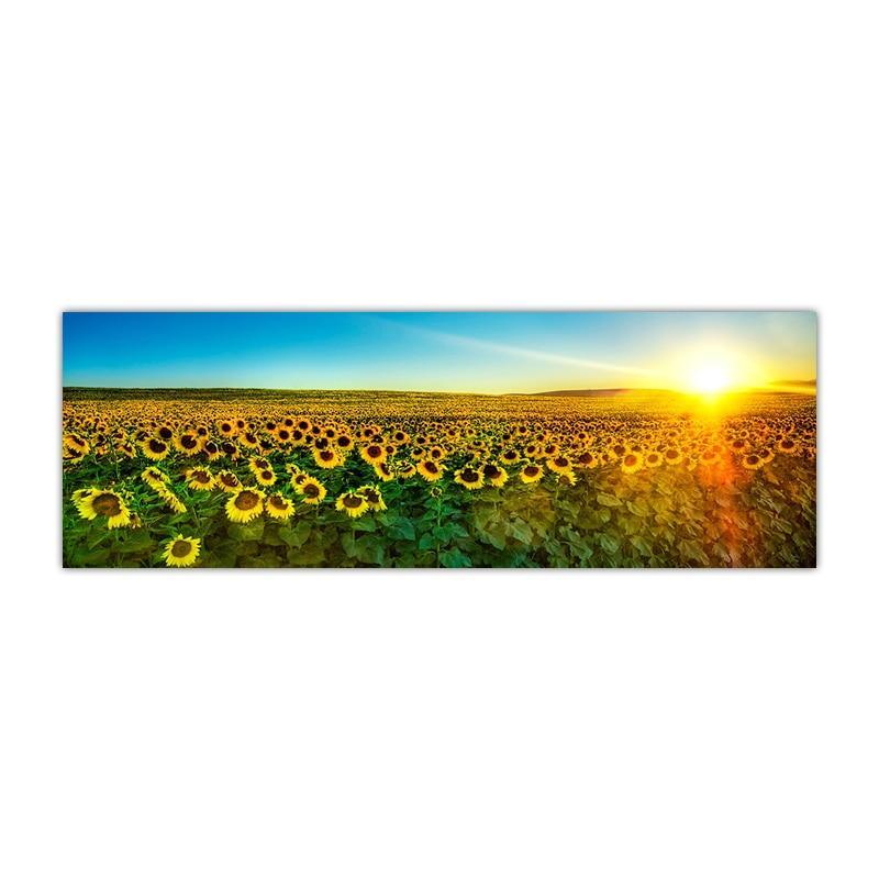 Sunflower Wall Art Prints (50x150cm) - Decor Home