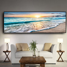 Load image into Gallery viewer, Sunset Wall Art Print (50x150cm)
