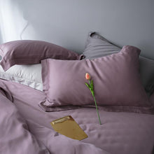 Load image into Gallery viewer, Tencel Silk Soft Quilt Cover Set - Pink - For Home Decor
