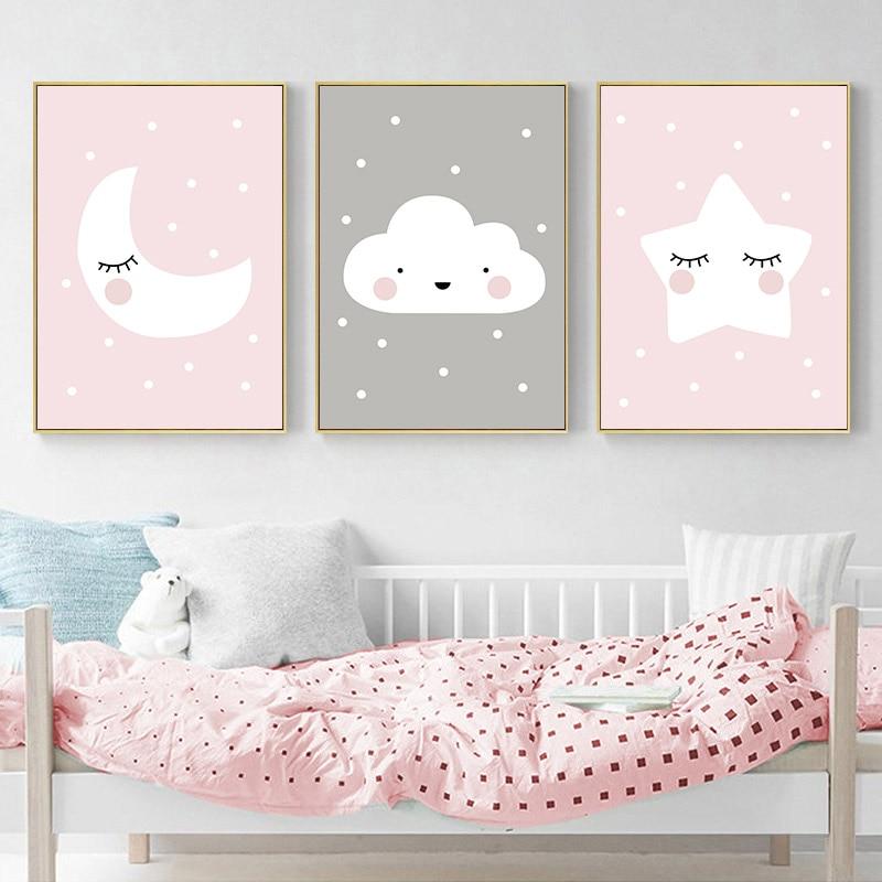 Up In The Sky Kids Room Decor Canvas Wall Art - For Home Decor