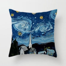 Load image into Gallery viewer, Van Gogh Painting Cushion Covers Printed Pillowcases - For Home Decor
