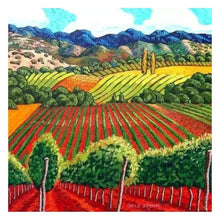Load image into Gallery viewer, Vineyards Diamond Painting Kit (50x50cm) - Fansee Australia
