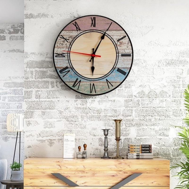 Clocks - Vintage Design Round Wall Clock to Elevate Any Space – Decor Home