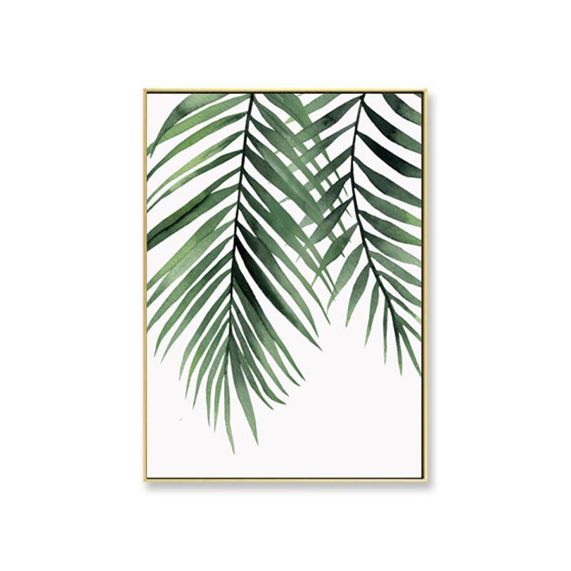Green Botanic Wall Art Prints (60x80cm) - Decor Home
