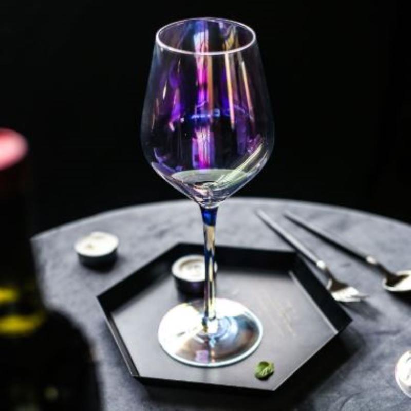 Wine Glasses Set of 4 (Lumière Arrosée- L) - For Home Decor